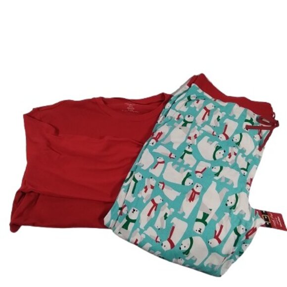 North Pole Trading Company Mens' 2PC Polar Bear Sleep Wear-NWT - Picture 1 of 1
